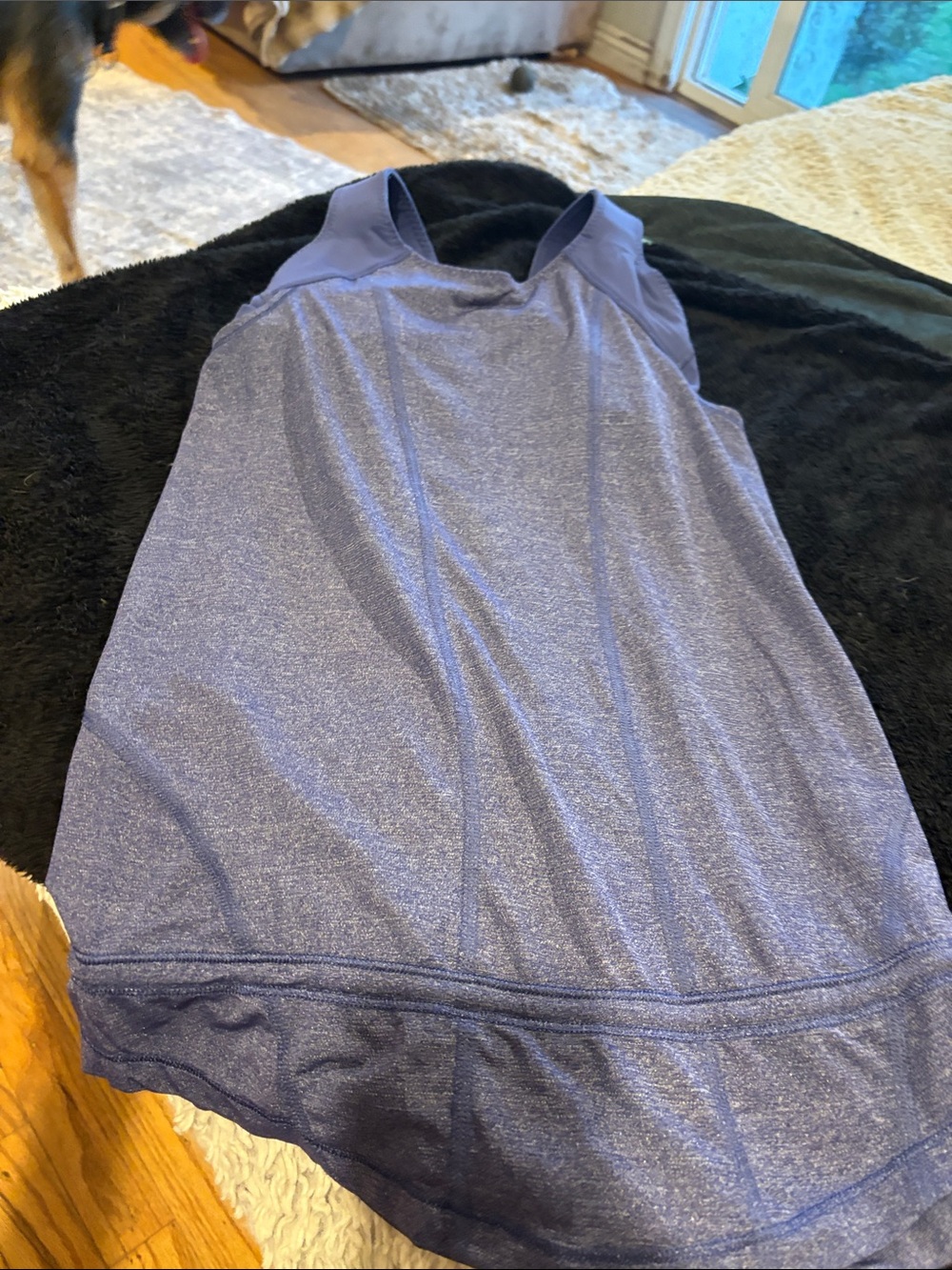 lululemon athletica Purple Heathered Sports Tank
